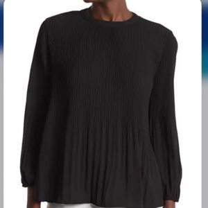 Black Chiffon Blouse